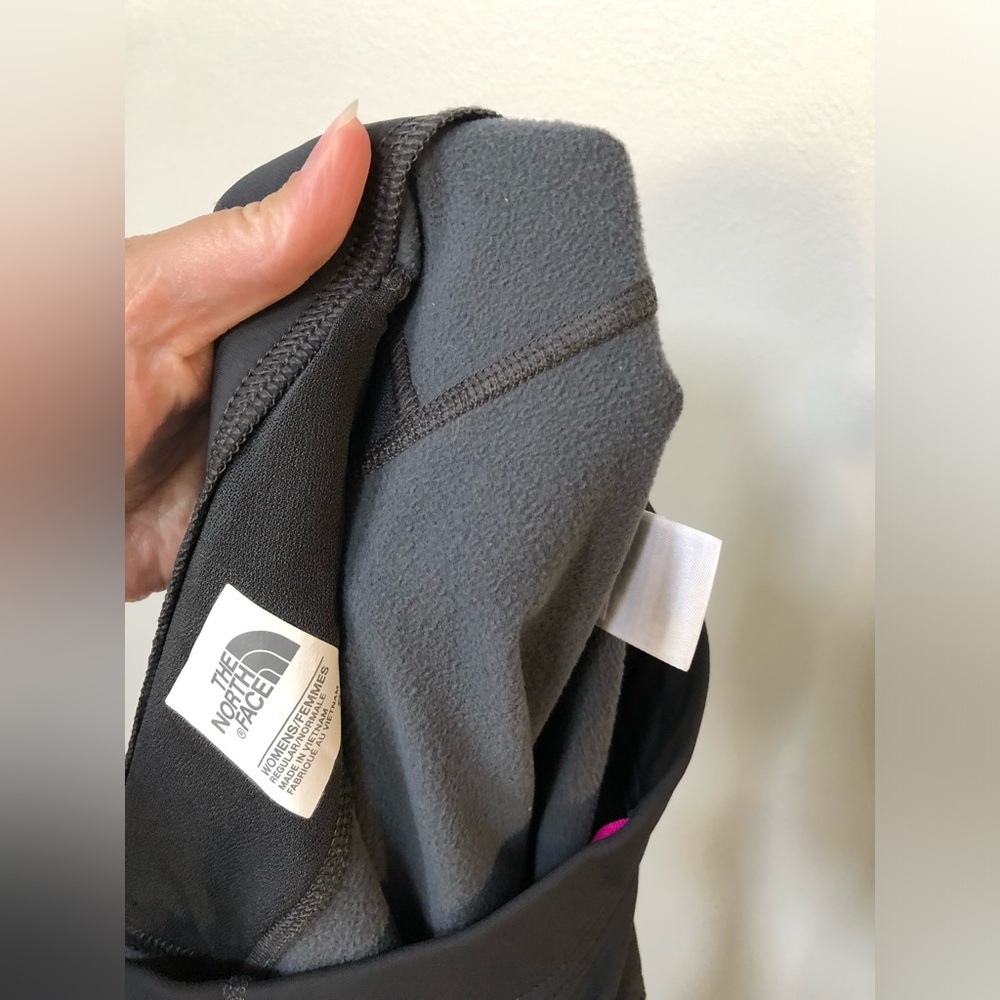 The North Face Women’s S Dark Gray Fleece-Lined Long Ankle Leggings w/Pockets - Picture 16 of 16